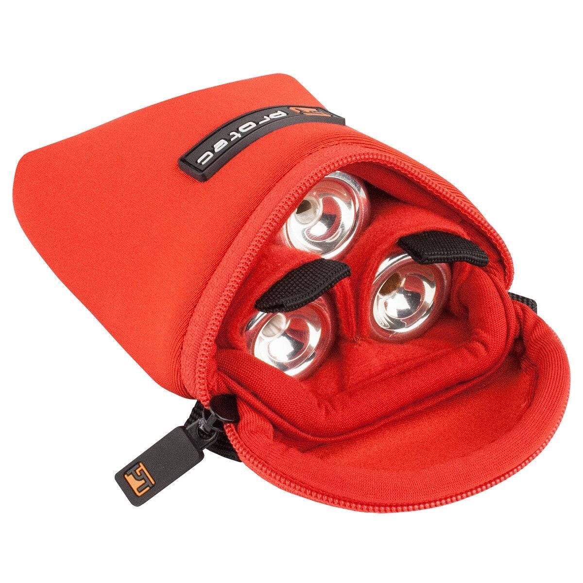 Trumpet Mouthpiece Pouch - Neoprene, 3-Piece (Red)