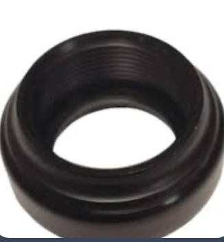 BOB REEVES MOUTHPIECE Rim only Black Derlin Plastic