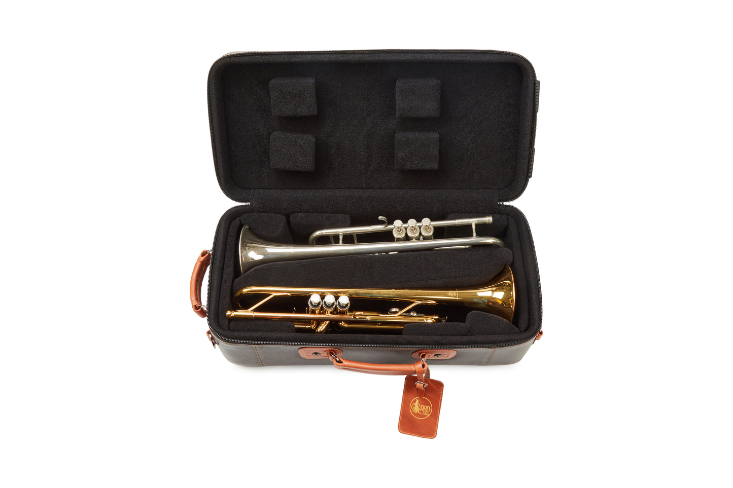 Gard Bag Double Trumpet Gig Bag with Fiber (coffee)