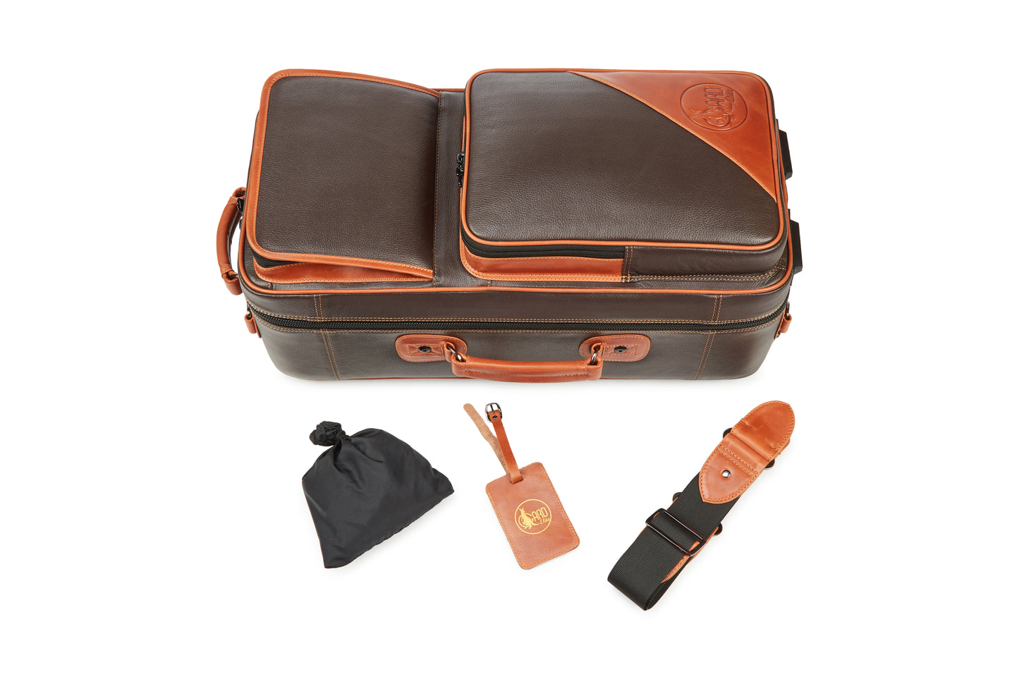 Gard Bag Double Trumpet Gig Bag with Fiber (coffee)