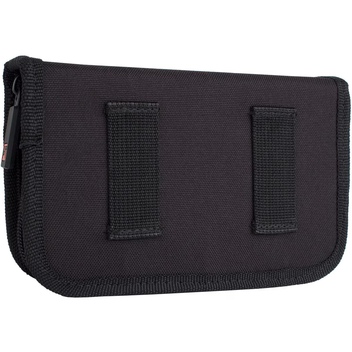 Trumpet Mouthpiece Pouch - Nylon With Zipper Closure, 4-Piece (Black)