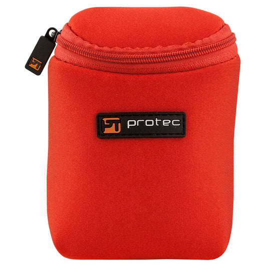 Trumpet Mouthpiece Pouch - Neoprene, 3-Piece (Red)
