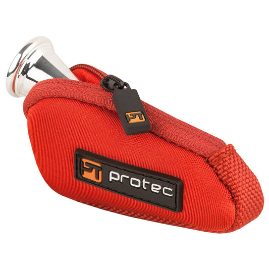 French Horn Mouthpiece Pouch - Neoprene (Red)