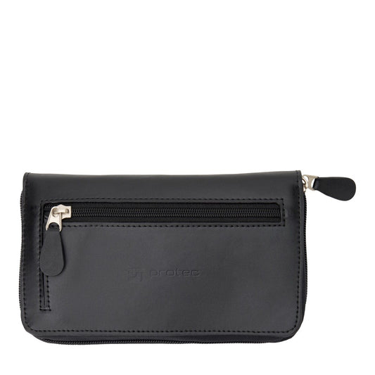 Trumpet Mouthpiece Pouch - Leather, 4-Piece