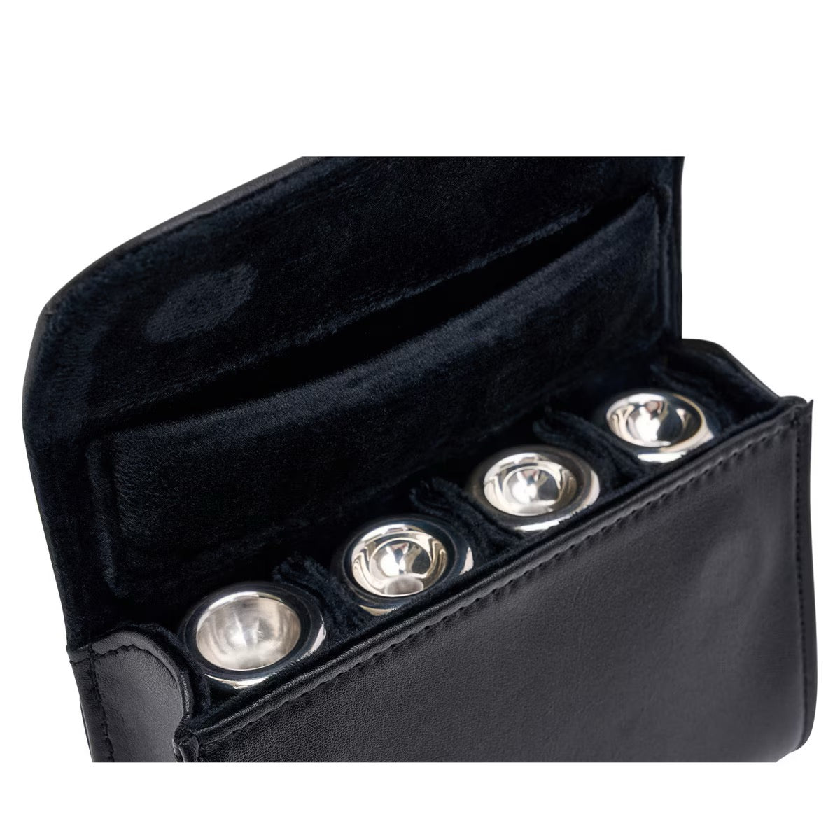 Trumpet Mouthpiece Pouch - INGO, 4-Piece (Black)