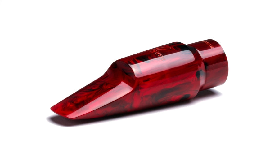 Barkley Pop Kustom Alto Saxophone Mouthpiece - 8, red/black