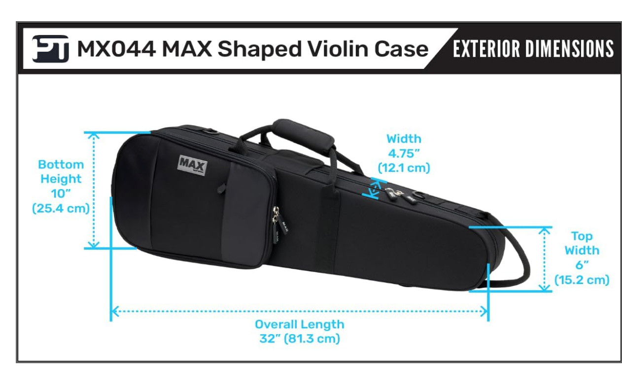 Violin Case Max Shaped