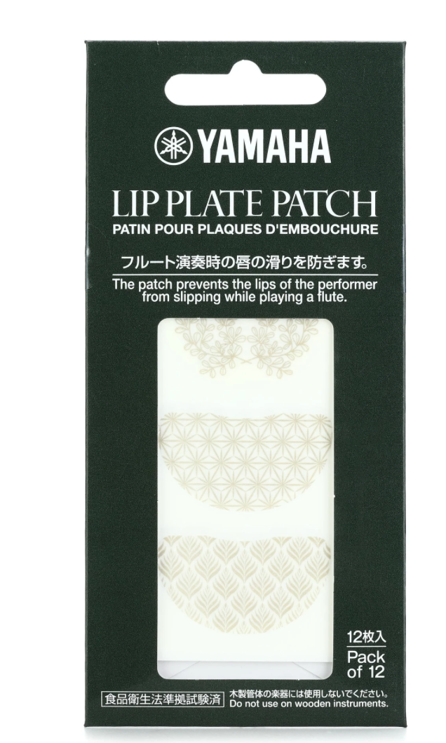 Yamaha Flute Lip Plate Patch - 12-pack